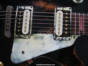 Gibson Les Paul Studio Heavy Aged Relic Dark Brown (SOLD) - Image 5