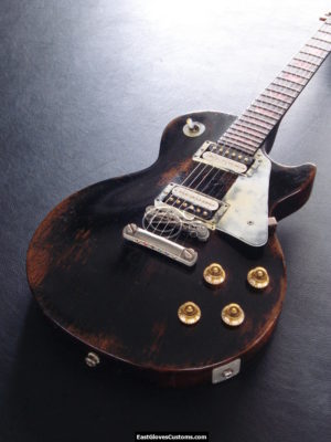 Gibson Les Paul Studio Heavy Aged Relic Dark Brown (SOLD) - Image 4