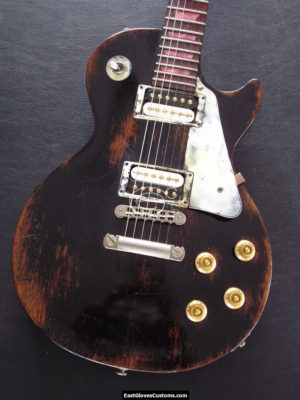 Gibson Les Paul Studio Heavy Aged Relic Dark Brown (SOLD) - Image 6
