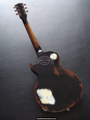 Gibson Les Paul Studio Heavy Aged Relic Dark Brown (SOLD) - Image 11