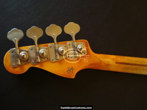 Fender Squier Precision Made in JapanBass Relic Gold Edition [Fretless] (SOLD) - Image 14