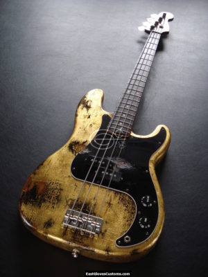 Fender Precision Bass Relic Gold Edition (SOLD) - Image 4