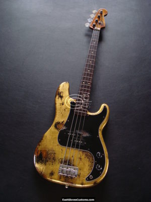 Fender Precision Bass Relic Gold Edition (SOLD) - Image 9