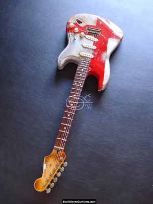 Fender Stratocaster 60th Anniversary Flag of England Aged Relic (SOLD) - Image 10