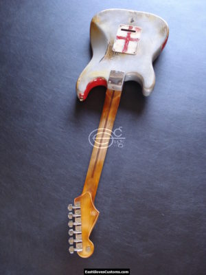 Fender Stratocaster 60th Anniversary Flag of England Aged Relic (SOLD) - Image 11