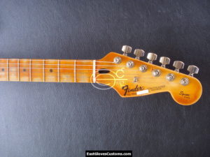FENDER STANDARD STRATOCASTER HSS ORANGE AGED HEAVY RELIC (SOLD) - Image 12