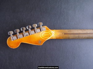 FENDER STANDARD STRATOCASTER HSS ORANGE AGED HEAVY RELIC (SOLD) - Image 13