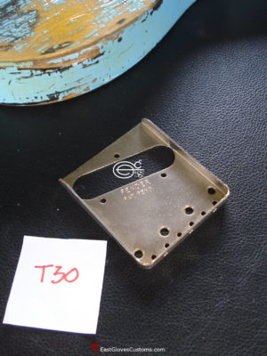 ( #T30 ) FENDER TELECASTER BRIDGE RELIC DISTRESSED AGED (SOLD) - Image 5