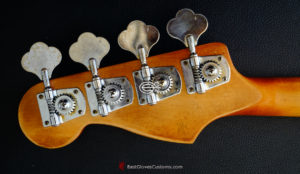 FENDER STANDARD JAZZ BASS BLACK 60's PICKUPS HEAVY RELIC AGED (SOLD) - Image 16