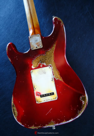 Fender Stratocaster Relic Wild Red Cherry 40th Anniversary Made in USA (SOLD) - Image 6
