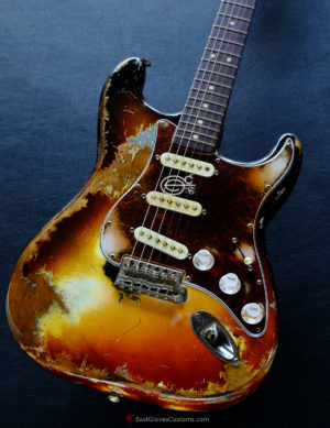 Fender Stratocaster Heavy Relic Sunburst (SOLD) - Image 7
