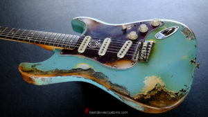 Fender Stratocaster Relic Daphne Blue 60th Anniversary (SOLD) - Image 8