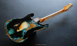 Fender Stratocaster 60th Anniversary Black on Blue Inspired by Joe Strummer Heavy Relic (SOLD) - Image 13