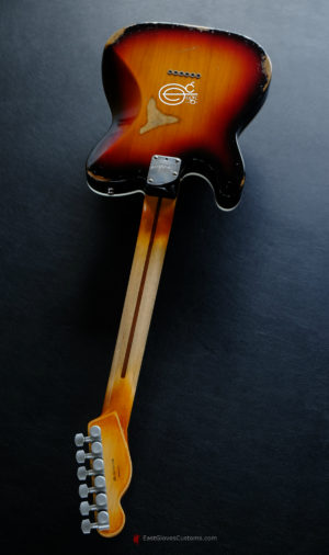 Fender American Deluxe Telecaster with Sunburst Made in USA Heavy Aged Relic (RARE)(SOLD) - Image 11
