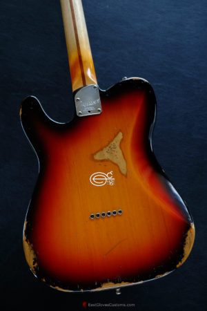Fender American Deluxe Telecaster with Sunburst Made in USA Heavy Aged Relic (RARE)(SOLD) - Image 5