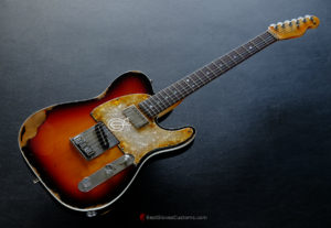 Fender American Deluxe Telecaster with Sunburst Made in USA Heavy Aged Relic (RARE)(SOLD) - Image 8