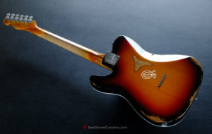 Fender American Deluxe Telecaster with Sunburst Made in USA Heavy Aged Relic (RARE)(SOLD) - Image 9