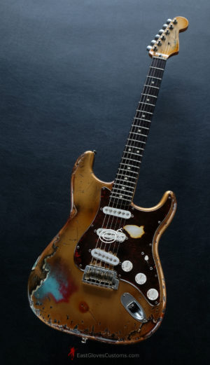 Fender Stratocaster 60th Anniversary Rusty Gold Heavy Aged Relic (SOLD) - Image 8