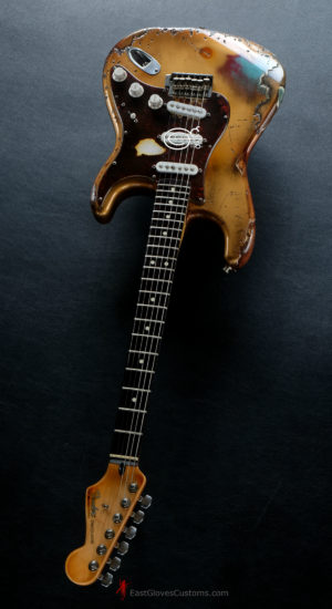 Fender Stratocaster 60th Anniversary Rusty Gold Heavy Aged Relic (SOLD) - Image 19