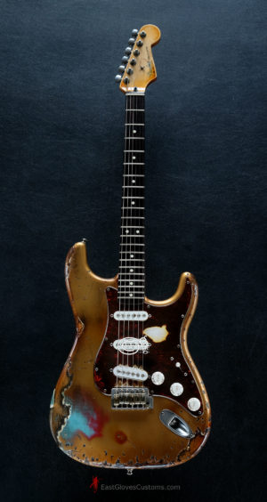 Fender Stratocaster 60th Anniversary Rusty Gold Heavy Aged Relic (SOLD) - Image 17
