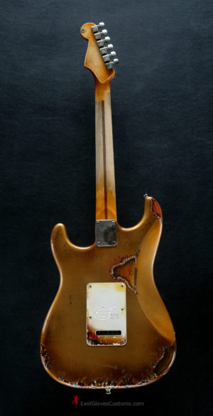 Fender Stratocaster 60th Anniversary Rusty Gold Heavy Aged Relic (SOLD) - Image 18