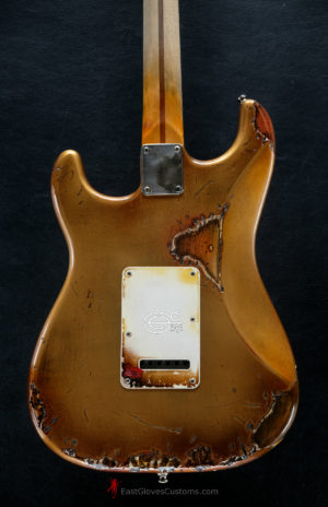 Fender Stratocaster 60th Anniversary Rusty Gold Heavy Aged Relic (SOLD) - Image 11