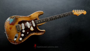 Fender Stratocaster 60th Anniversary Rusty Gold Heavy Aged Relic (SOLD) - Image 4