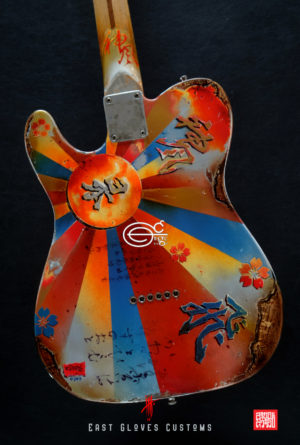Fender Telecaster MXY-7 Ohka Cherry Blossom Kamikaze V3 Heavy Aged Relic (Limited Edition) - Image 9