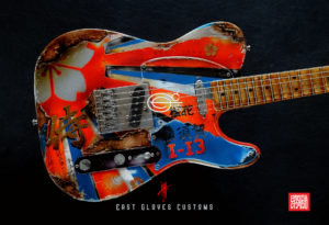 Fender Telecaster MXY-7 Ohka Cherry Blossom Kamikaze V3 Heavy Aged Relic (Limited Edition) - Image 4