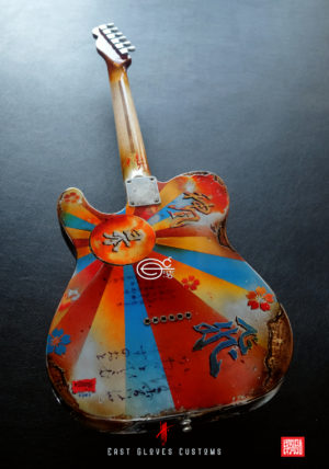 Fender Telecaster MXY-7 Ohka Cherry Blossom Kamikaze V3 Heavy Aged Relic (Limited Edition) - Image 7