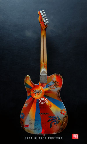 Fender Telecaster MXY-7 Ohka Cherry Blossom Kamikaze V3 Heavy Aged Relic (Limited Edition) - Image 3