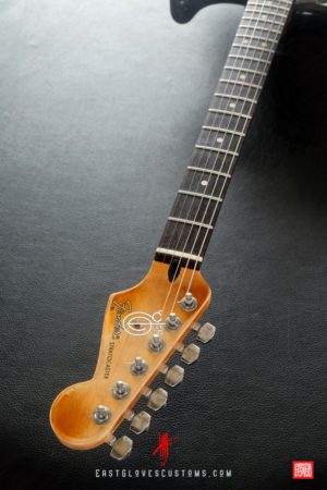 Fender Stratocaster Sunburst Paisley/Pelham Blue Heavy Relic by East Gloves Customs (SOLD) - Image 18