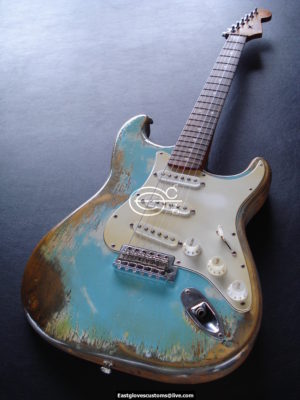 Fender Stratocaster Relic Daphne Blue (SOLD)