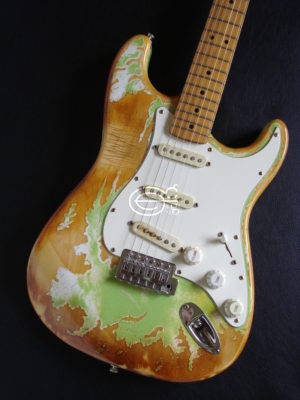 Fender Stratocaster Super Heavy Relic Green (SOLD) - Image 4