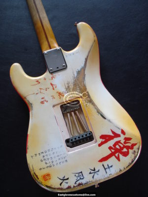 Fender Stratocaster Relic Kamikaze Contemporary Made in Japan 1984 (2of3) (SOLD) - Image 5