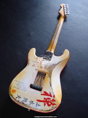 Fender Stratocaster Relic Kamikaze Contemporary Made in Japan 1984 (2of3) (SOLD) - Image 9
