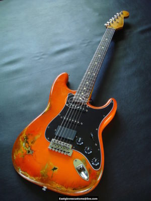 Fender Stratocaster Relic Orange (SOLD) - Image 8