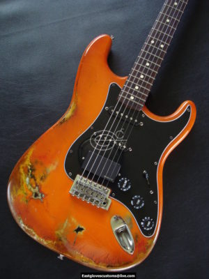 Fender Stratocaster Relic Orange (SOLD) - Image 9