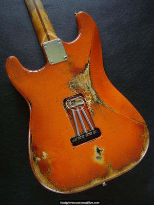 Fender Stratocaster Relic Orange (SOLD) - Image 10