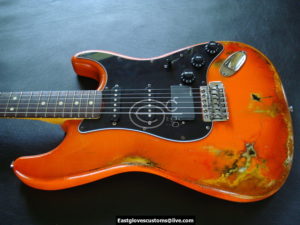 Fender Stratocaster Relic Orange (SOLD) - Image 11