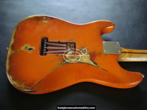 Fender Stratocaster Relic Orange (SOLD) - Image 12