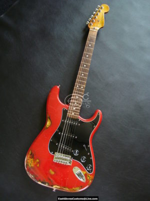 Fender Stratocaster Relic Red Hot Chili (SOLD) - Image 8