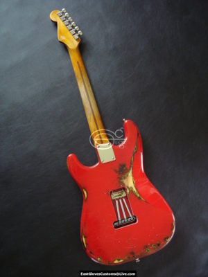 Fender Stratocaster Relic Red Hot Chili (SOLD) - Image 9