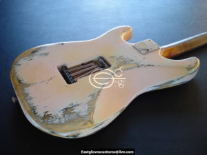 Fender Stratocaster Relic Shell Pink (SOLD) - Image 7