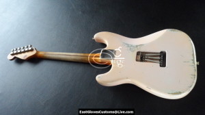 Fender Squier Series Stratocaster Shell Pink Relic (Vintage Tuners) (SOLD) - Image 11