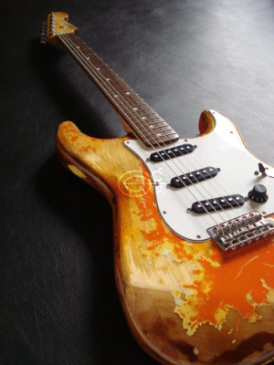 Fender Stratocaster Heavy Relic Orange (SOLD) - Image 2