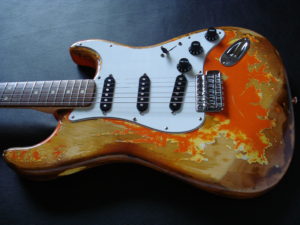 Fender Stratocaster Heavy Relic Orange (SOLD) - Image 6