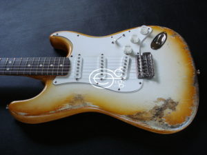 Fender Stratocaster Relic Vintage White (SOLD) - Image 6