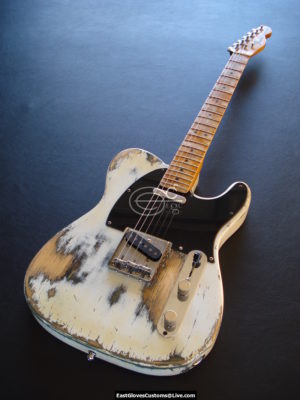 Fender Telecaster Heavy Relic White USA (SOLD) - Image 2