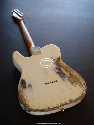Fender Telecaster Heavy Relic White USA (SOLD) - Image 7